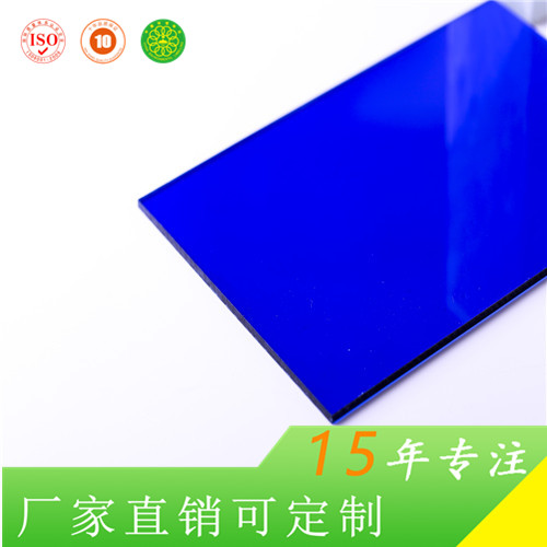 上海捷耐厂家供应6mm雨棚采光顶遮阳棚PC耐力板图片