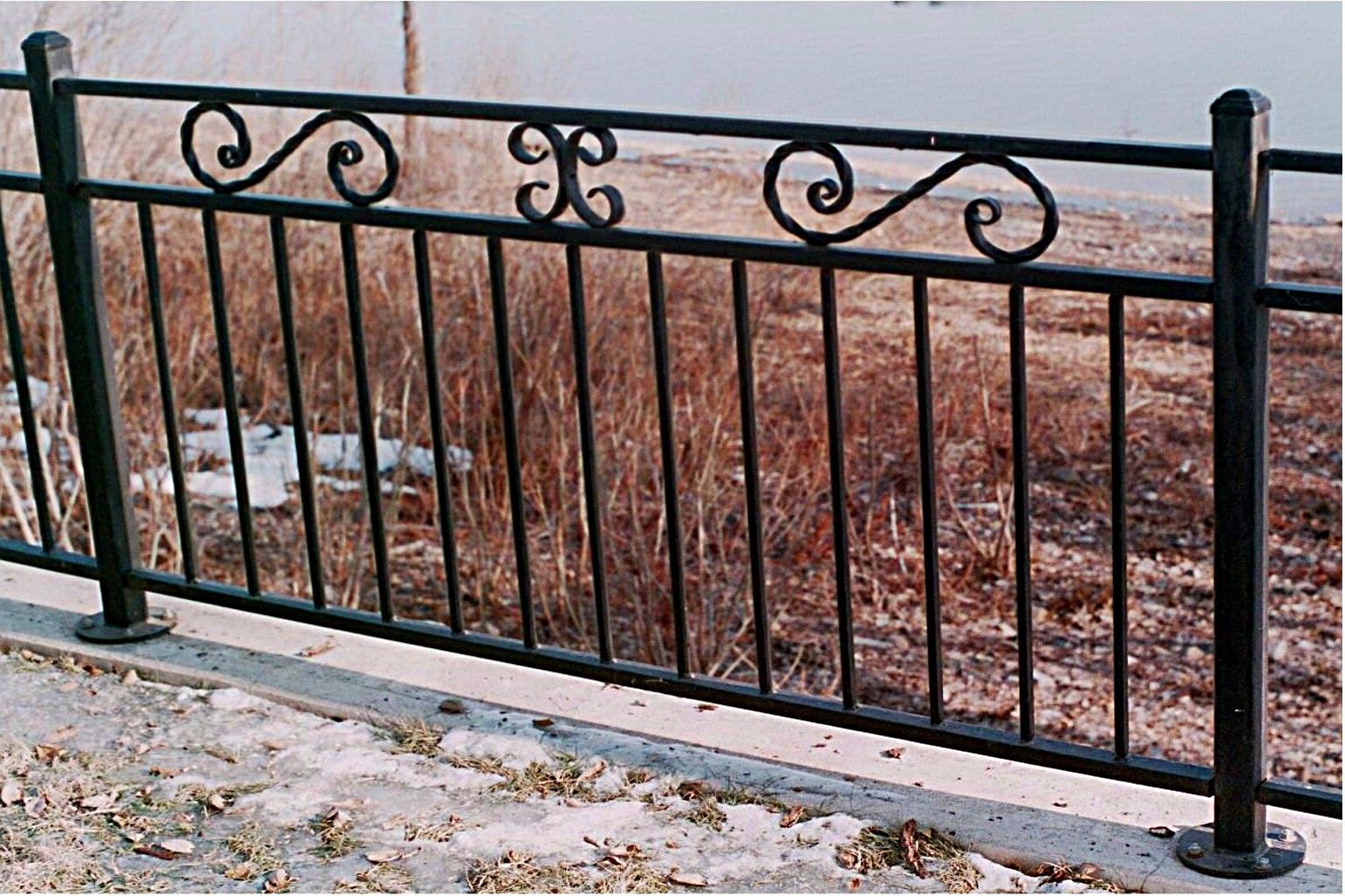 河南安麦斯建筑护栏/欧式铁艺护栏图片