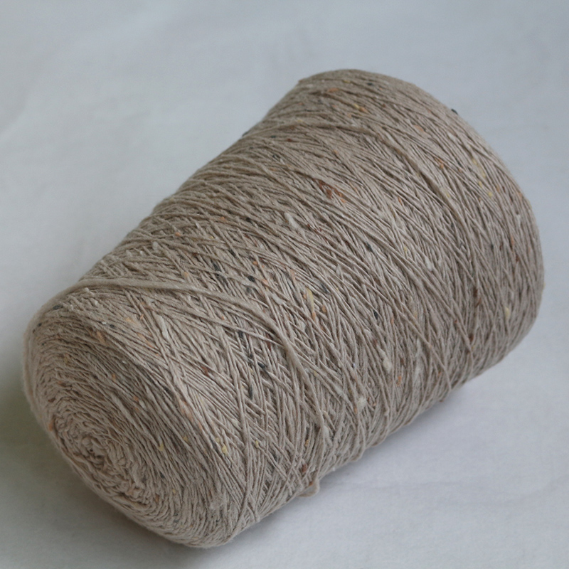 大朗毛纱1/4.5 57%羊毛 23%粘胶 20%尼龙花式纱羊毛混纺点点纱 羊毛彩点纱