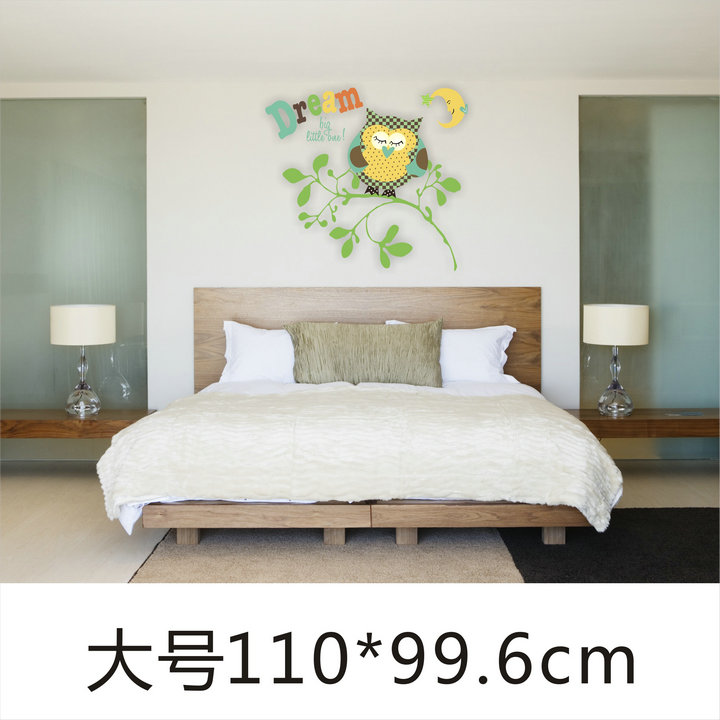 广州外贸装饰品/亚克力房间卧室3d立体墙贴