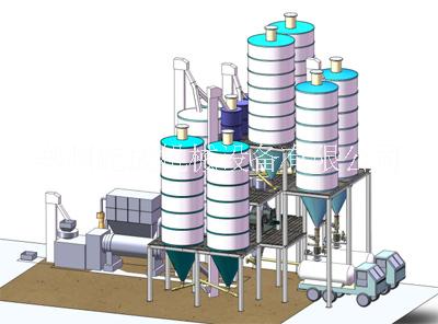 干粉砂浆生产线郑州屹成机械--干粉砂浆成套设备各种设备可定制欢迎来电咨询图片