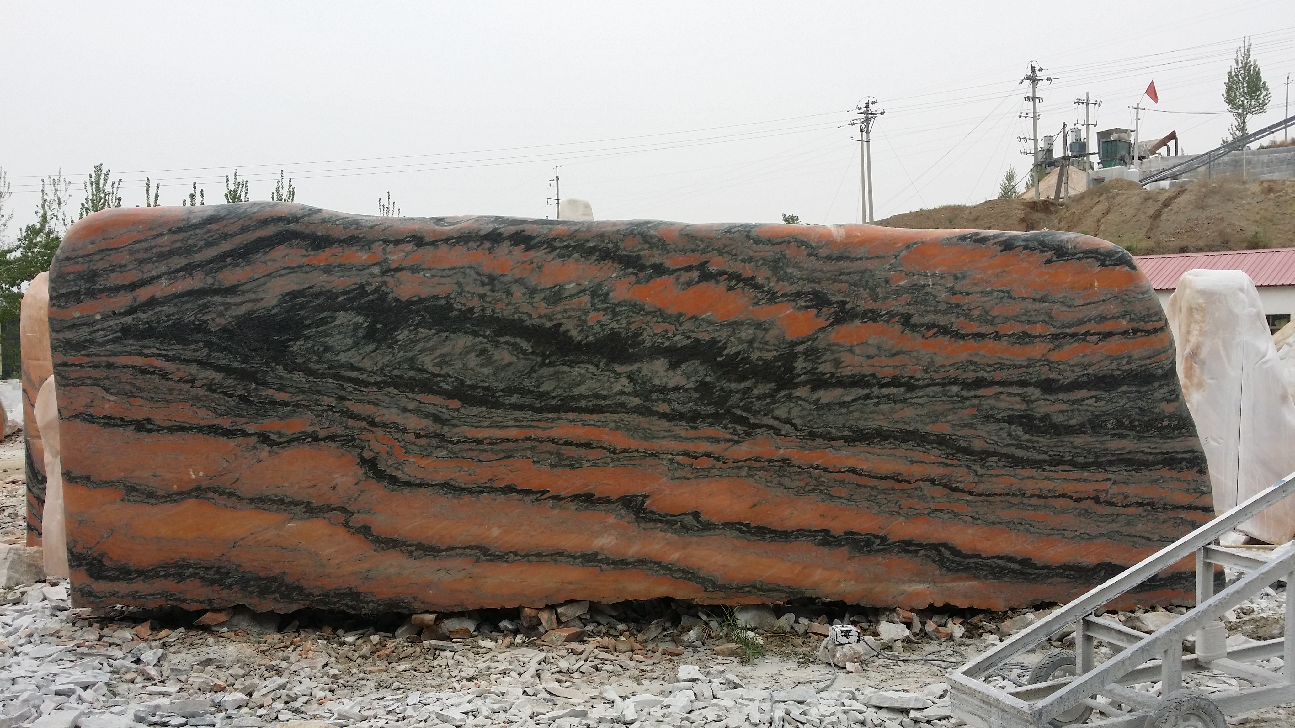 厂家出售大型自然石 绿化造园石
