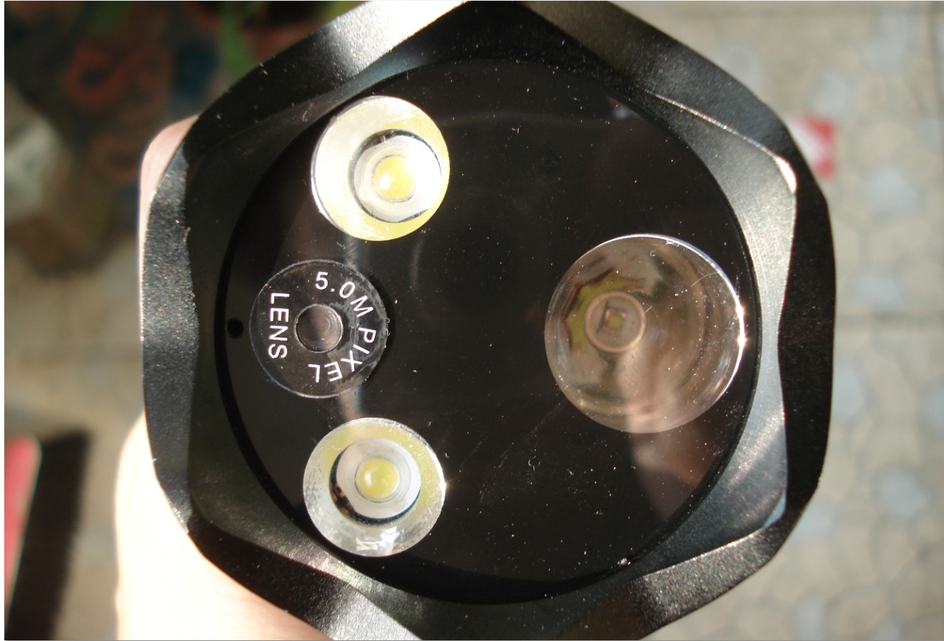 多功能摄像手电筒GAD216摄像照明一体防水充电巡检电筒