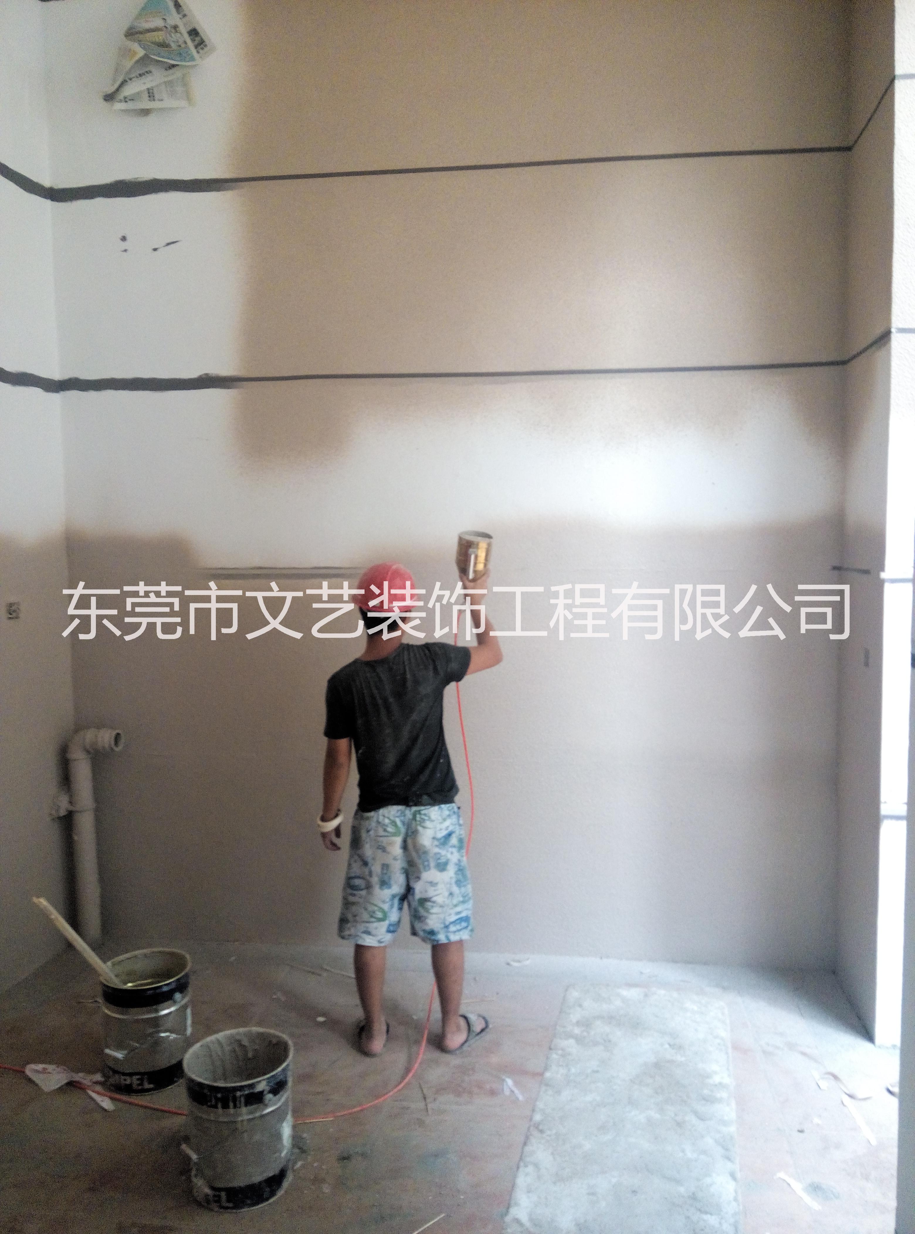 外墙涂料粉刷涂装翻新施工一体化图片