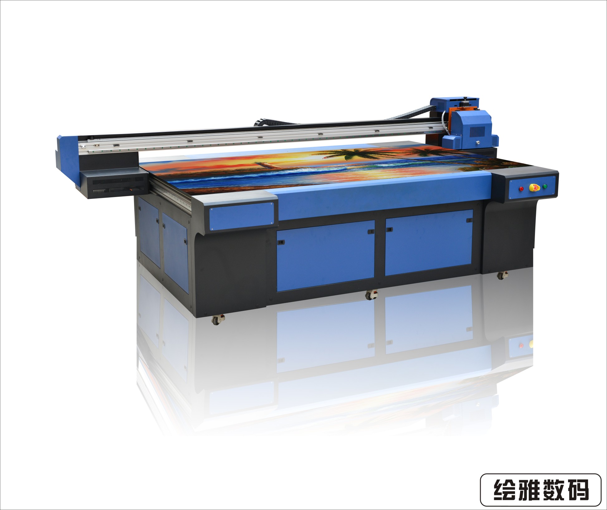 供应 南京玻璃平板打印机  绘雅数码给您实惠 南京绘雅玻璃平板打印机图片