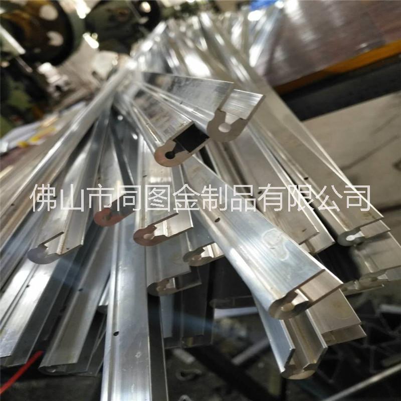 源头厂家定制生产优质铝合金 工业铝型材铣床加工 6063铝制品来图来样挤压与深加工图片