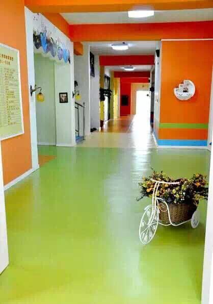 石家庄幼儿园卡通PVC地板卡通PVC地板价格塑料安全地板图片