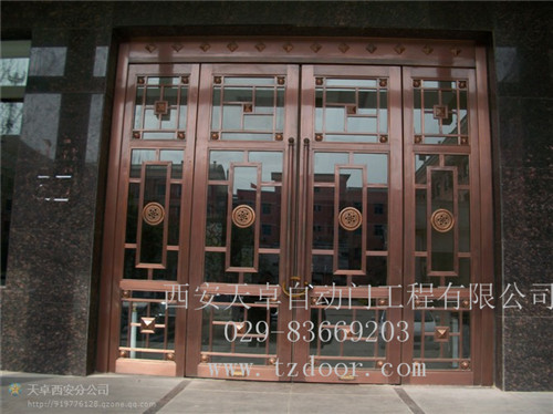 紫铜门生产厂家——西安天卓铜门图片