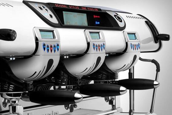 LaSpaziale S40 EK 电控双头半自动咖啡机 大型商用半自动咖啡机