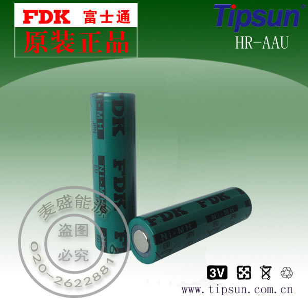 日本原装进口FDK品牌HR-AAU可充电池1650mah图片