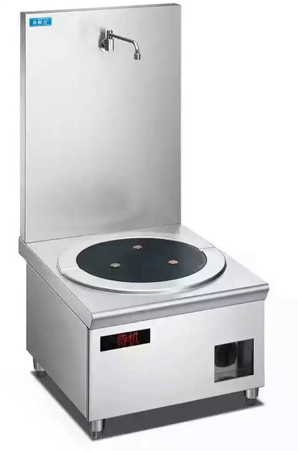 12KW食堂专用电磁煲汤炉500直径大汤桶200人喝汤节能 亲和力12KW食堂电磁煲汤炉价格