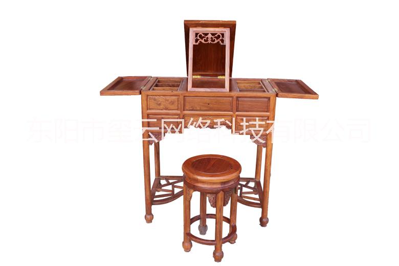 永平红木生产销售非洲花梨梳妆台家具 红木家具梳妆台