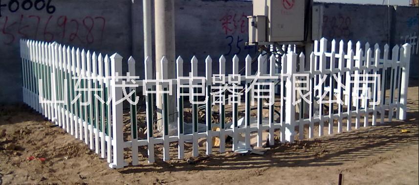 PVC变压器围栏 塑钢箱变护栏 围栏、护栏厂家