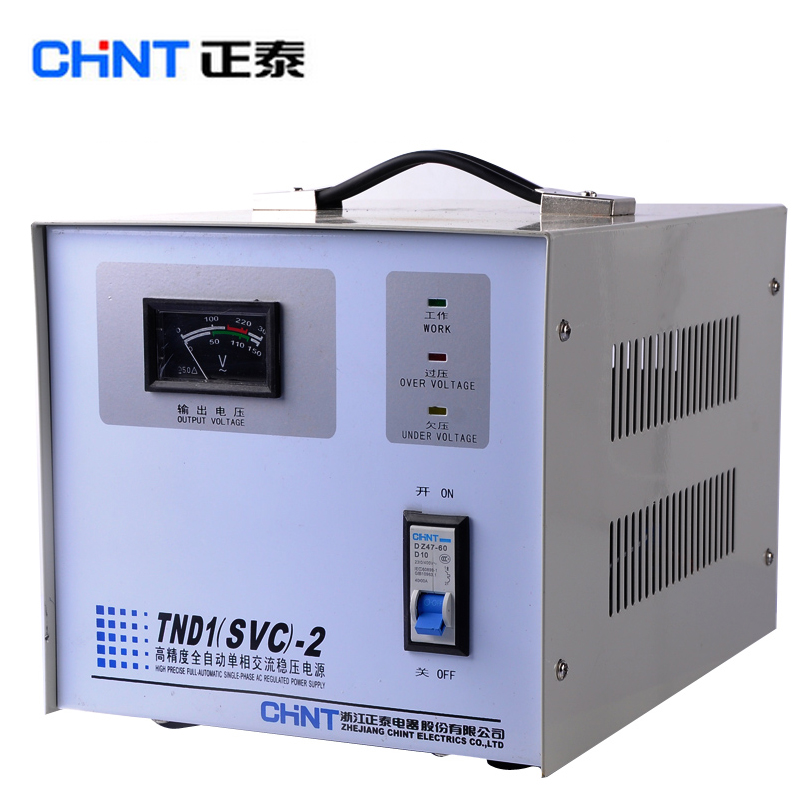 正泰稳压器TND1(SVC)全自动交流稳压电源图片
