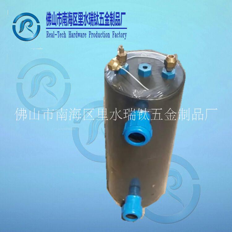 广东佛山CW5000激光冷水机蒸发器 厂家报价 激光冷水机钛管蒸发器