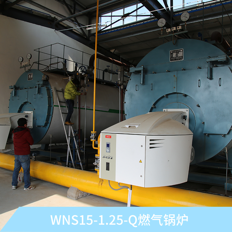 WNS15-1.25-Q燃气锅炉 自然循环三回程式湿背式燃气锅炉