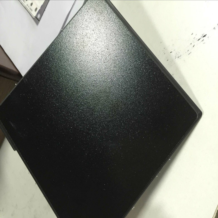 苏州黑色单面磨砂PC耐力板 防火耐阻燃黑色PC板 质保十年