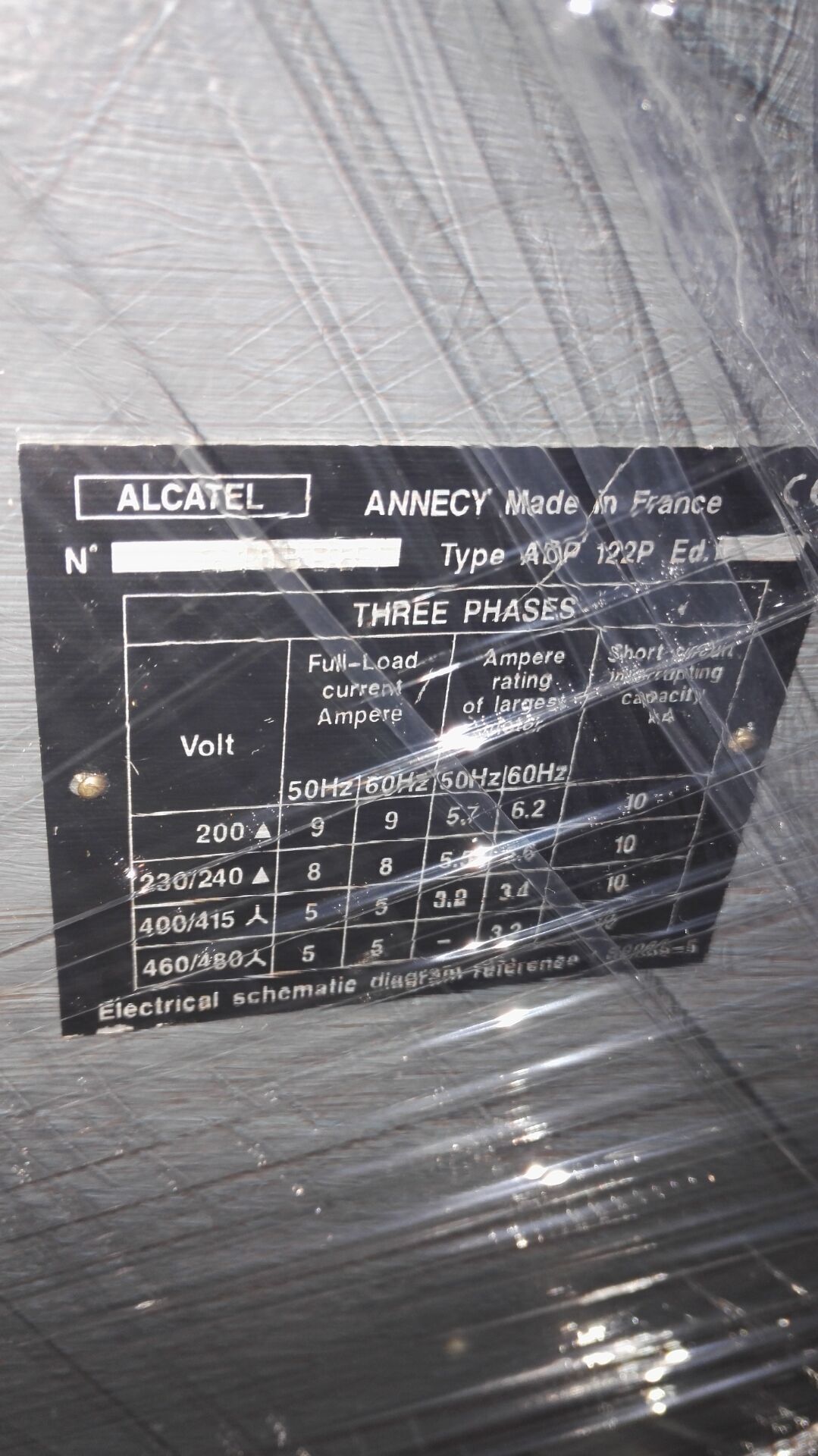 供应二手 ALCATEL ADP122干泵 阿尔卡特真空泵