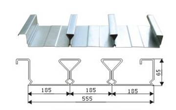 天津科信利达专业生产加工YXB65-185-555楼承板和其它型号楼承板图片
