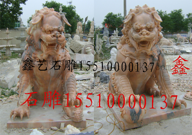 丹东石狮子雕刻供应丹东石狮子雕刻，丹东汉白玉狮子，丹东石狮子雕刻