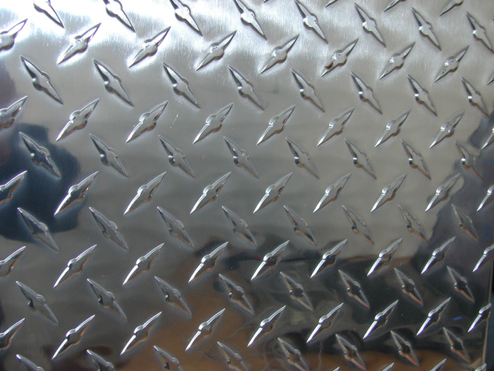 济南市供应橘皮花纹铝板 防滑铝板厂家