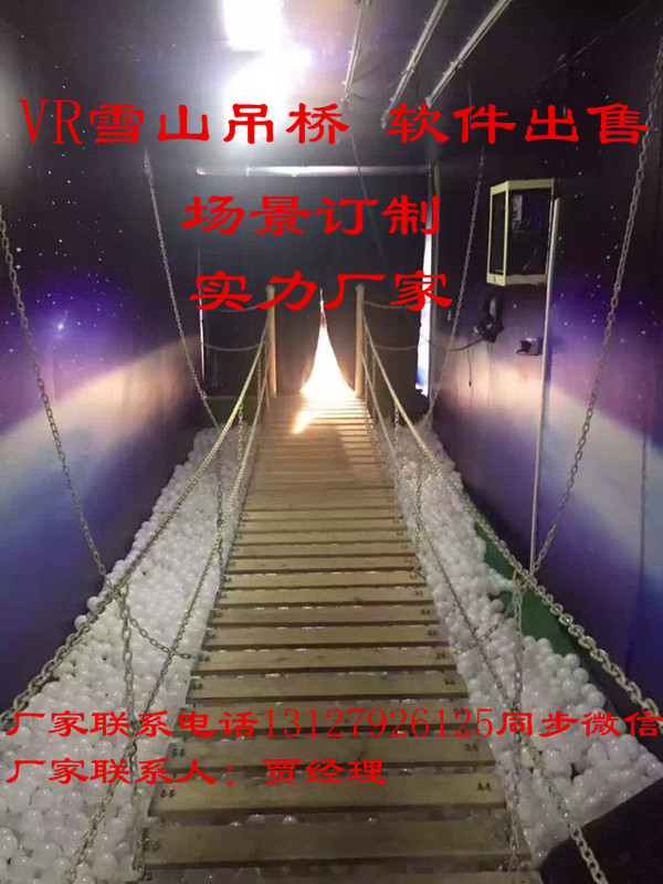 VR高空救猫、雪山吊桥、天地行直接厂家出租出售图片