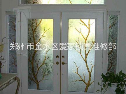 郑州金水中原二七安装维修玻璃门 郑州修玻璃门
