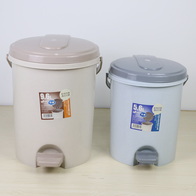 厂价批发卫生间垃圾桶家用厨房客厅有盖纸篓