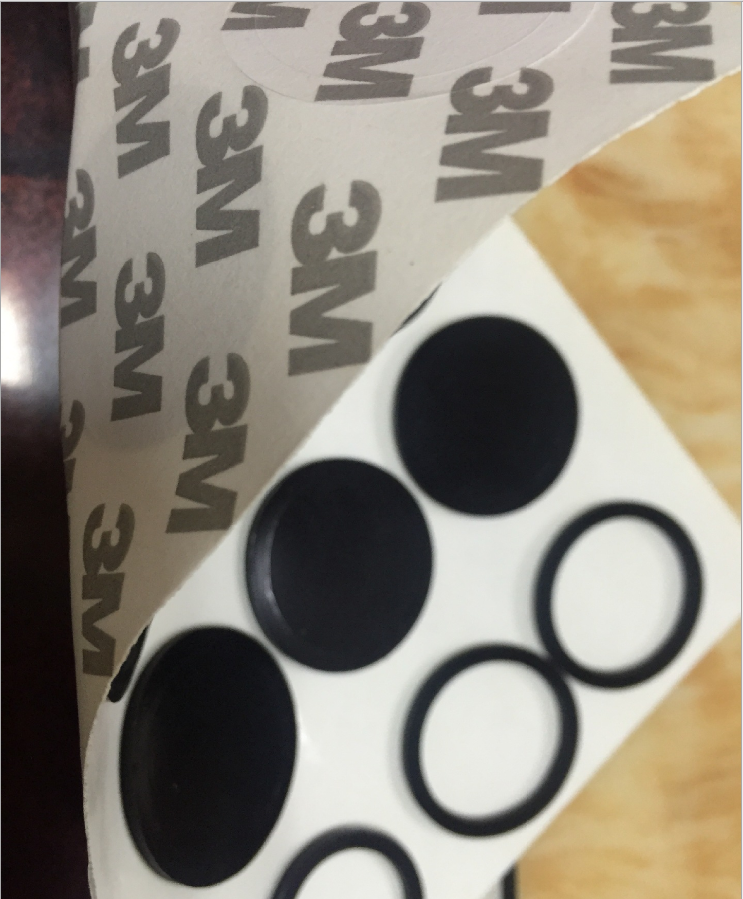 深圳3M橡胶垫厂家批发网格自粘 防滑橡胶垫价格