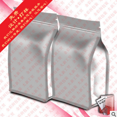 厂家供应干货茶叶食品级环保材料高档红枣八边封拉链包装袋图片