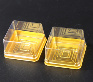 吸塑包装盒 金色塑料底透明盖吸塑玩具包装 厂家可定制批发包装盒图片