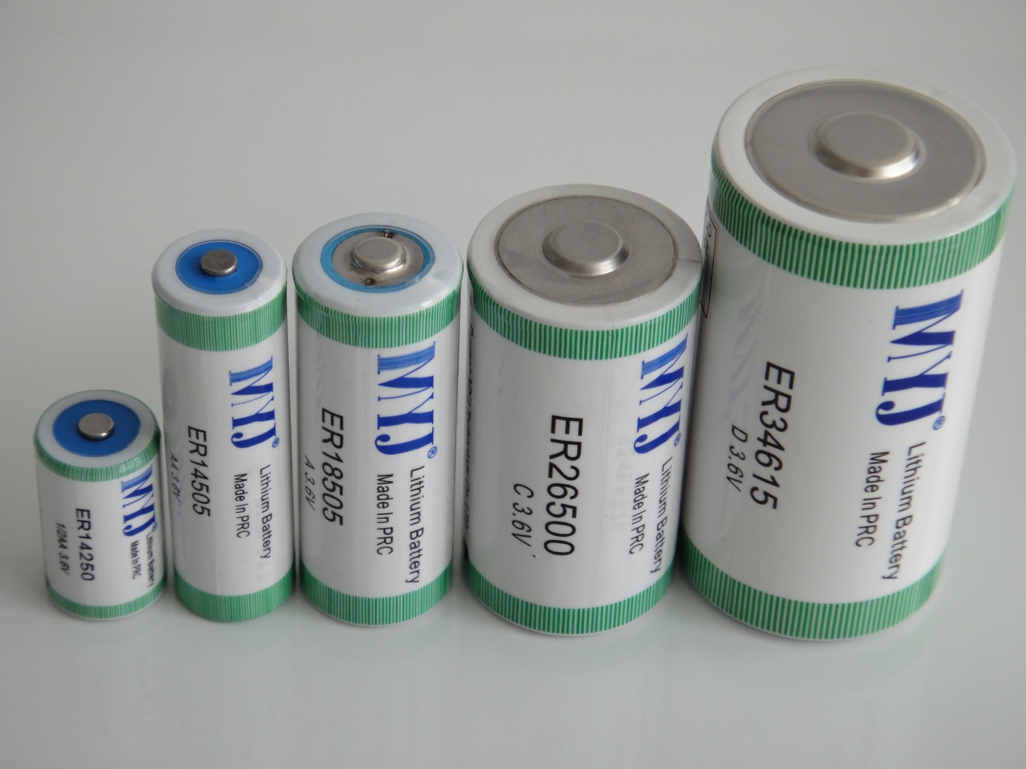 供应流量计专用ER34615高容量锂电池图片