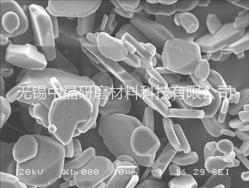 江苏无锡中晶材料科技有限公司平板状氧化铝研磨微粉TWA15