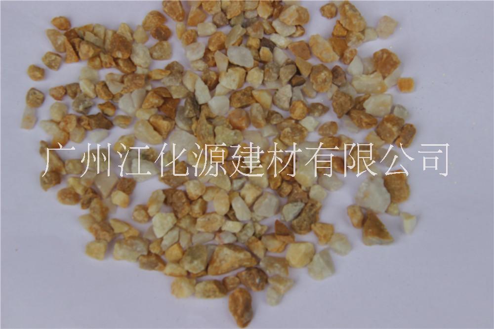 广州黄砂厂家直销   大量供应人造石、石英石黄砂颗粒图片