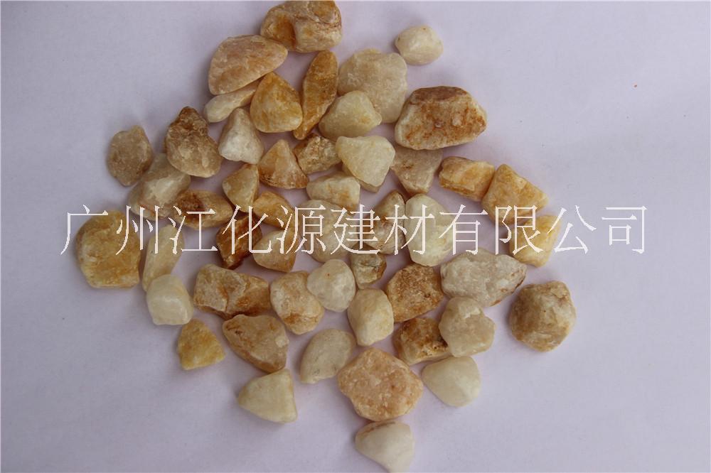 广州全国黄水晶彩砂颗粒厂家直销批发