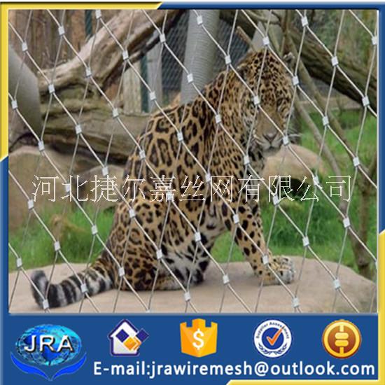 专业生产高品质不锈钢动物园围网/柔性不锈钢防护网图片