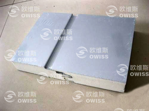 山东青岛新型聚氨酯夹芯板  聚氨酯彩钢板生产厂家 聚氨酯保温板