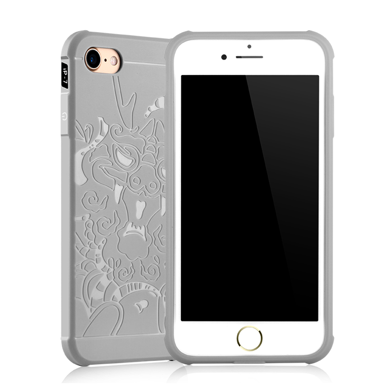 iPhone5s/6s/6sPlus手机壳苹果6创意防摔保护套硅胶磨砂全包软壳品牌厂家直销图片