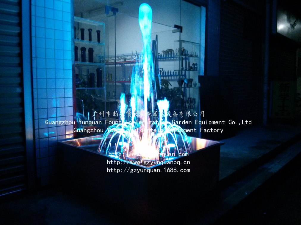 广州市喷泉设备-小型玻光喷头/玻光喷泉厂家