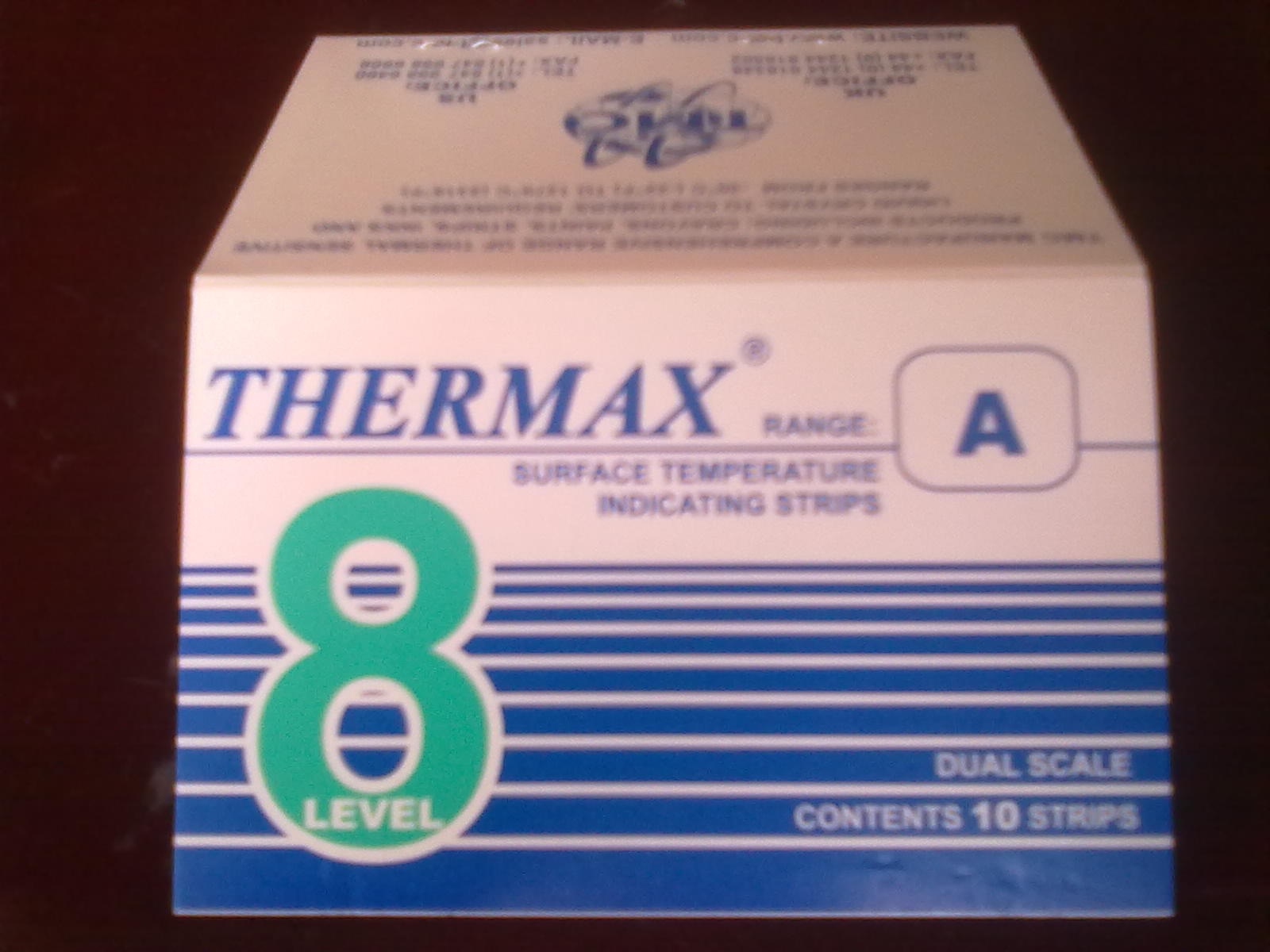 THERMAX测温纸 THERMAX测温纸热敏变色试纸