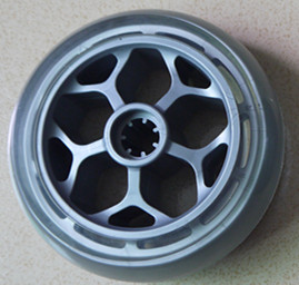 玩具车驱动轮125X43透明轮 广东透明轮生产厂家
