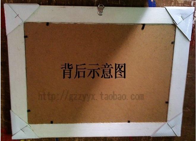 广州欧式复古相框a4 A3相框营业执照相框12寸 证书16寸相框