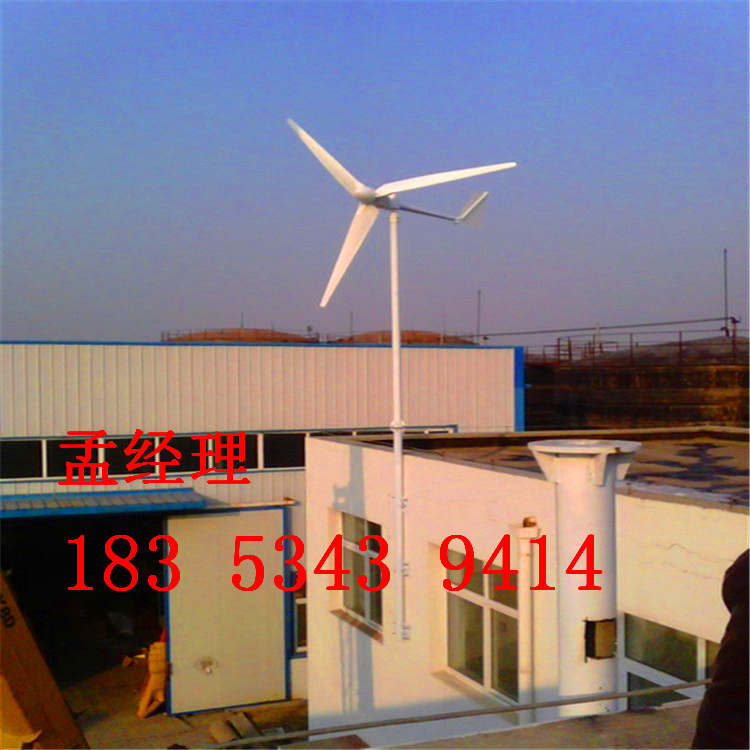 供应小型风力发电机300W晟成绿色环保厂家直销图片