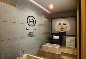 上海美发会所装修设计上海美发会所装修设计 香港品牌HAIR CORNE装修案例