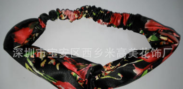 花边刺绣款头带2016广东儿童流行花边刺绣款头带，头饰，发带，发圈
