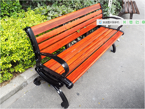 广州易居厂家推荐碳纤维铸铁排椅  碳纤维铸铁排椅 户外园林座椅