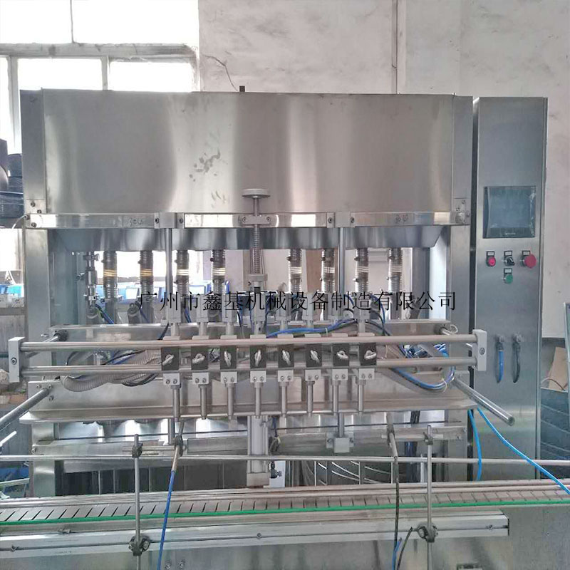 专业工厂液体食品调味品高精度分装设备全自动酱油灌装机