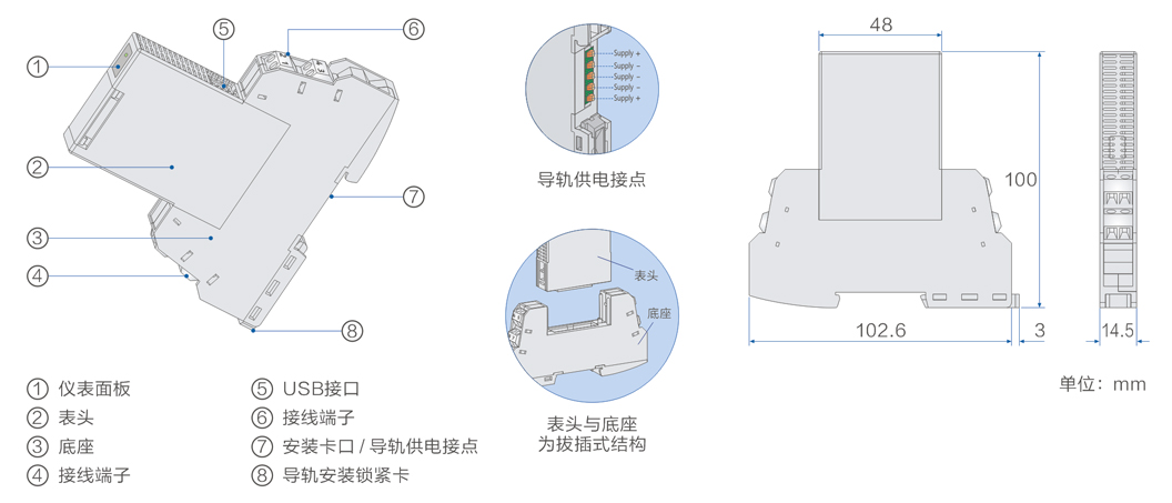 特殊直流信号输入隔离器