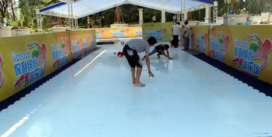 仿真冰板自润滑低摩擦系数 仿真冰 溜冰场专用地板
