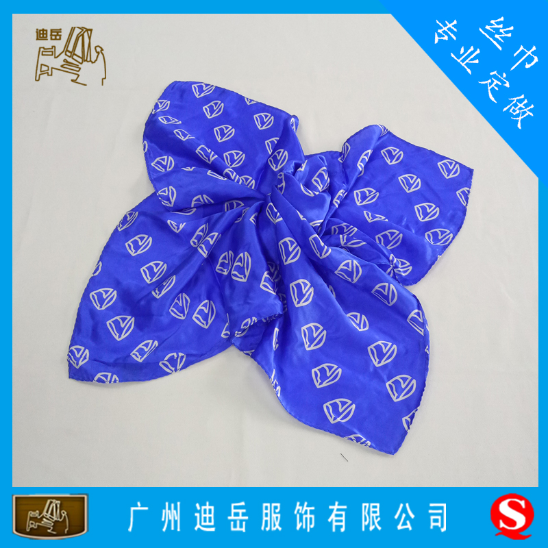 广州丝巾厂-迪岳服饰-企业丝巾定做-丝巾定做厂家-来图定做丝巾